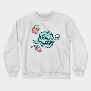 Fast Food Mummy Crewneck Sweatshirt